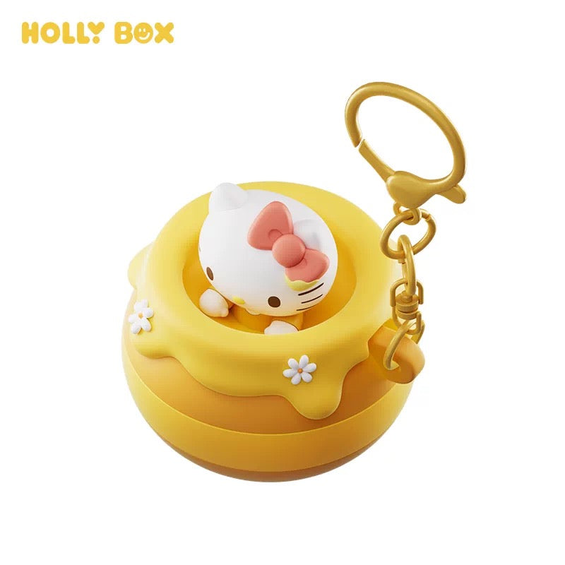 Sanrio Characters Squishy Can Keychain - Hello Kitty