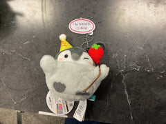 Birthday penguin keychain