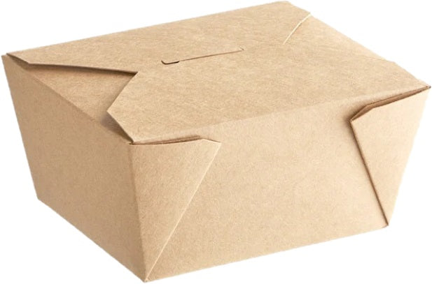 MS-#1 KRAFT TAKE OUT BOX
