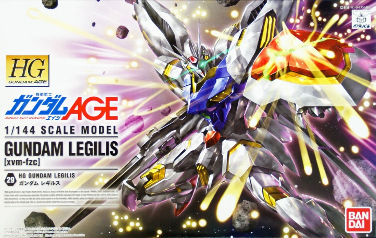 Bandai Gundam HG AGE-29 Gundam Legilis (xvm-fzc) 1/144 Scale Kit