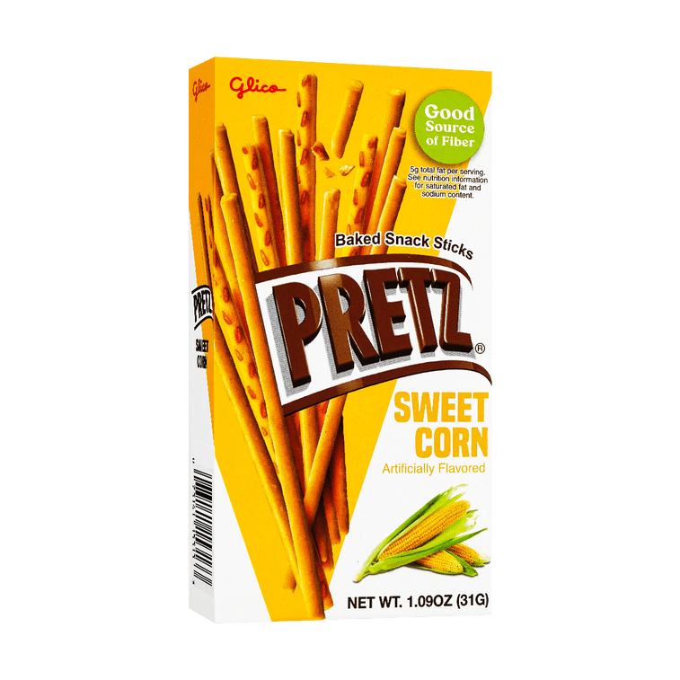 GLICO PRETZ BAKED BISCUIT SWEET CORN