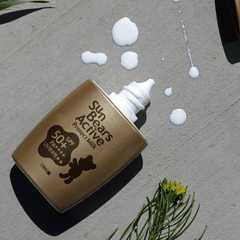 Sunbears Active Protect - Sunscreen for Face - Quick-Dry Waterproof
Sweat-Resistant Grapefruit Scent SPF50+ PA++++ 30g (