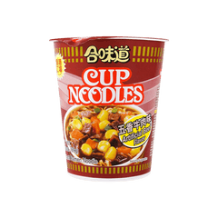 NISSIN FIVE SPICES BEEF FLAVOR CUP NOODLES