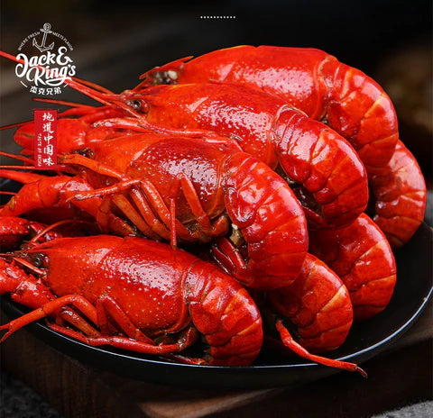 Spicy Cooked Whole Crawfish