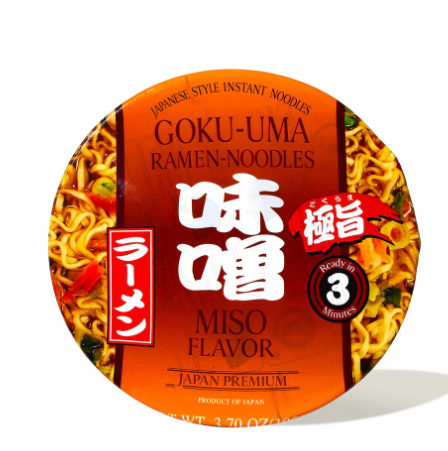 Shirakiku Goku-Uma Ramen Bowl: Miso