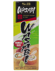 S&B Prepared Wasabi in Tube Family Size 90g