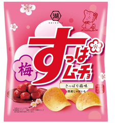 KOIKEYA POTATO CHIPS SUPPA MOOCHO-PLUM (UME)