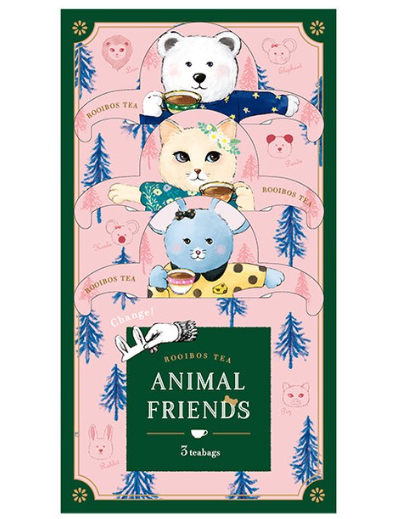 Tea Boutique Cat Drip Bag Tea, Rooibos Tea