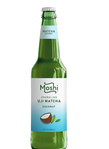 Moshi Yuzu Uji Matcha Coconut Sparkling Water