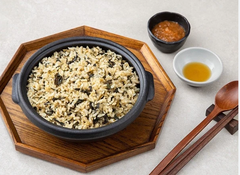 RICE WITH KOREAN THISTLE