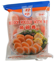 JAN JAN FROZEN POLLOCK ROLLER WITH ROE