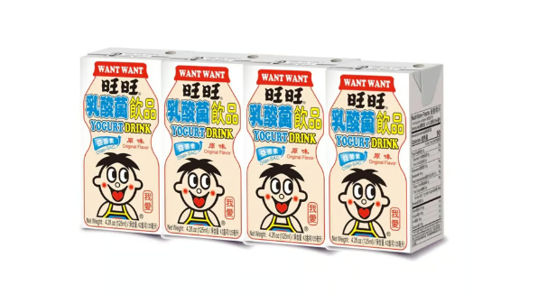 Want Want Yogurt Drink - 4.2 fl oz (125 ml) x 4