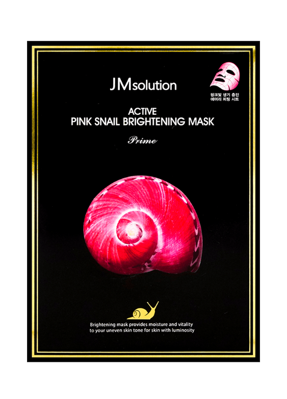 KOREA JM PINK SNAIL BRIGHTENING MASK