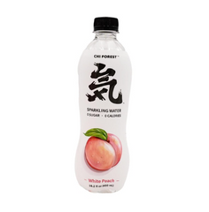 Chi Forest Sparkling Water White Peach Flavor