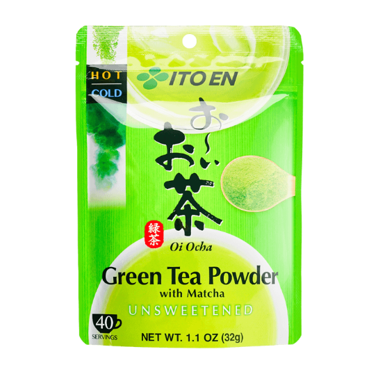 Unsweetened Green Tea Powder With Matcha 1.1oz