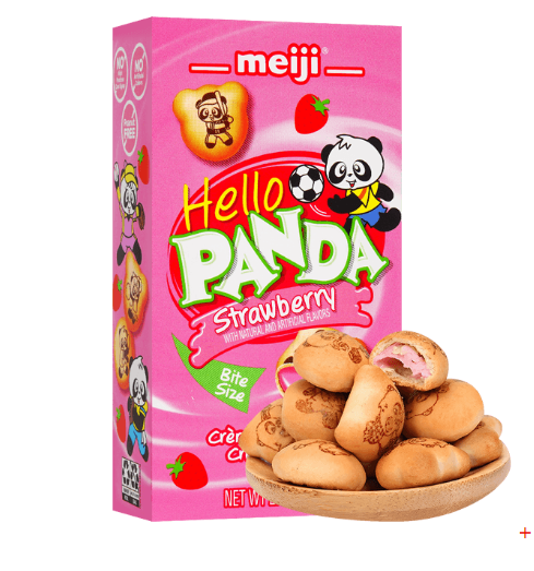 MEIJI HELLO PANDA STRAWBERRY