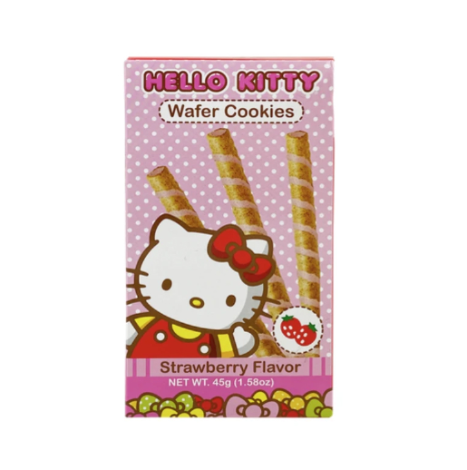 Hello Kitty Wafer Cookies Strawberry