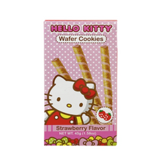 Hello Kitty Wafer Cookies Strawberry