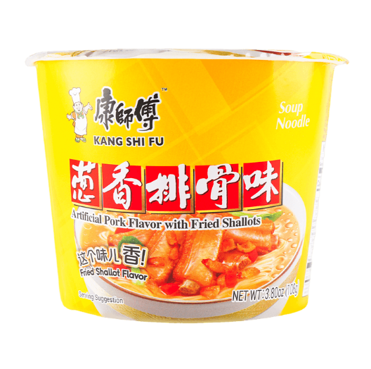 MASTER KONG Scallion Pork Flavored Instant Noodles 3.81 oz