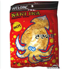 WP SAKI IKA HOT SHREDDED SQUID 0.75oz