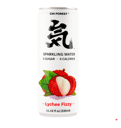 Lychee Sparkling Water , Flavored Sparkling Water, 0 Sugar and 0 Calorie Bubbly Water, 11.15fl oz