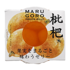 Kominami Farm Fruit Marugoto Jelly Loquat