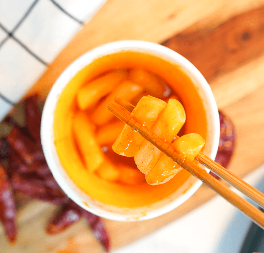 YOPOKKI (SWEET & SPICY TOPOKKI) (CUP) RICE CAKE 140G