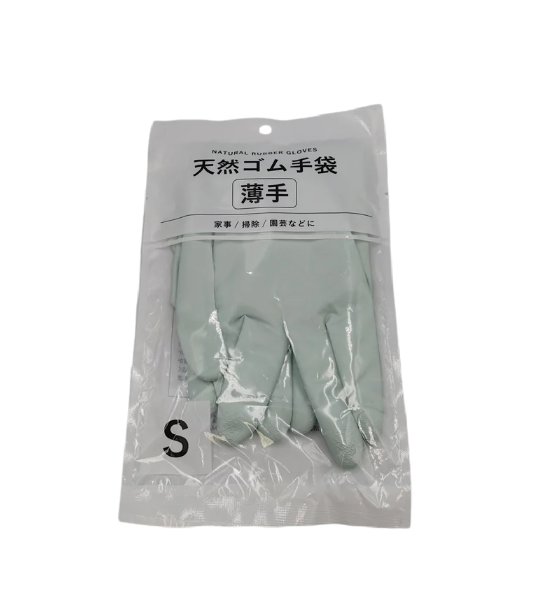 Rubber gloves thin S GR