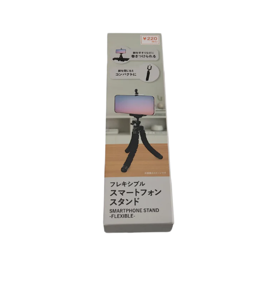 Flexible stand for smartphone