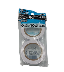 Vinyl tape 2p 19mm x 10m white