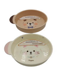 Mocha whip mini plate with handle