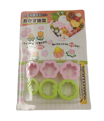 Side dish cutting mold flower type 6 type set