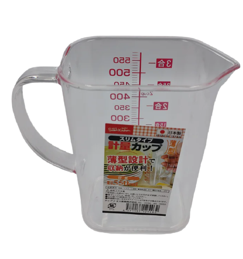Slim type measuring cup 550ML