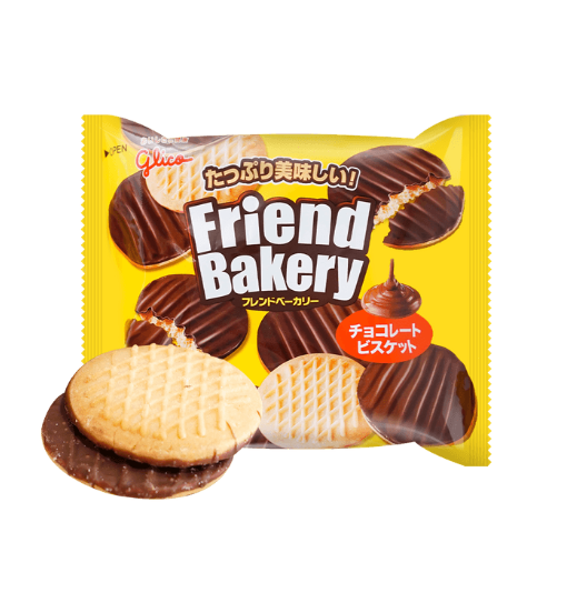 GLICO.JP Chocolate Biscuit 62g