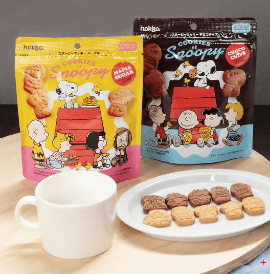 HOKKA Snoopy Choco Chip Cookie,1.93 oz,【Anime Finds】