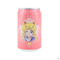 OCEAN BOMB Sailor Moon Sparkling Water - Pomelo Flavor, 11.15fl oz