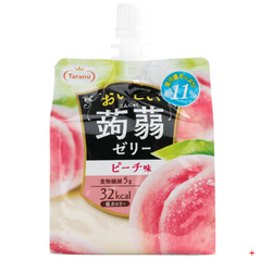 TARAMI SOFT JELLY DRINK - PEACH (KONNYAKU JELLY)