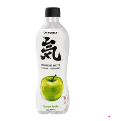 Chi Forest Genki Forest Sparkling Water Green Apple Flavor 480ml
