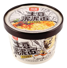 BAIJIA Mashed Potato Noodles, Cumin Spicy Flavor 3.7 oz