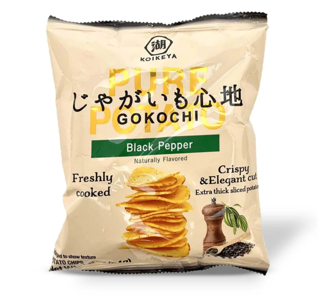 KOIKEYA GOKOCHI BLACK PEPPER CHIPS