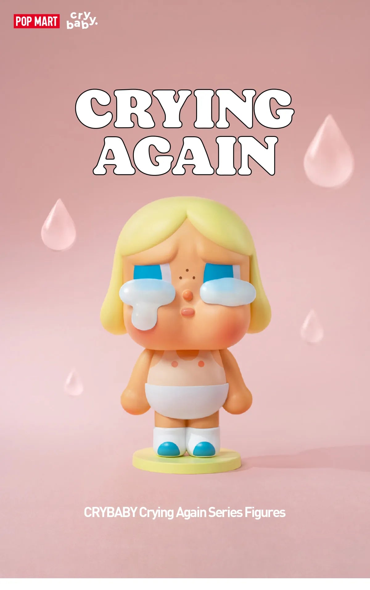 Pop mart Crying again