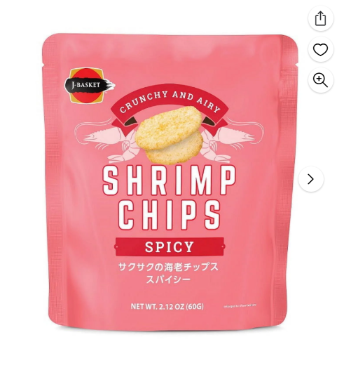 JB SHRIMP CHIPS SPICY FLAVOR