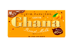 LOTTE GHANA ROAST MILK CHOCO
