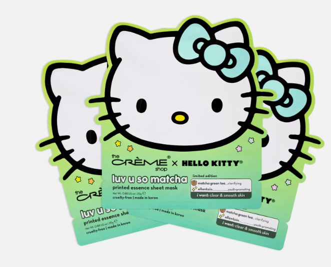 The Crème Shop x Hello Kitty SANRIO Mask 3 Pack