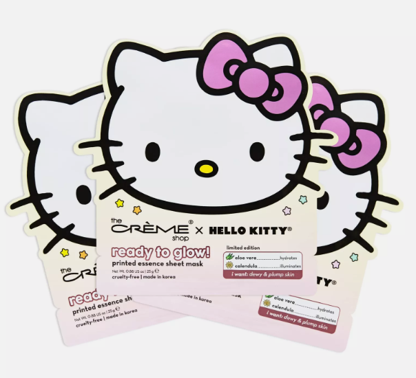 The Crème Shop x Hello Kitty SANRIO Mask 3 Pack