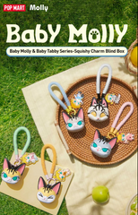Pop Mart Baby Molly & Baby Tabby Series Pinch Pendant 【SINGEL BLINDBOX】