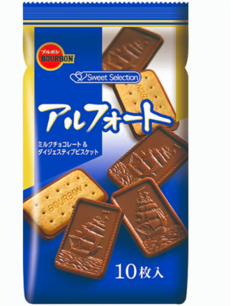 BOURBON BAKED WHEAT BISCUIT (ALFORT)