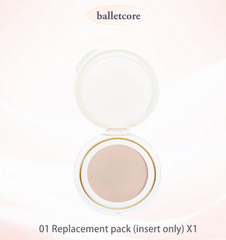 FLORTTE Ballet Veil Purity Cushion Foundation-0l# Regular Replacement set (insert)