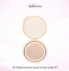 FLORTTE Ballet Veil Purity Cushion Foundation-02# Regular Replacement set (insert