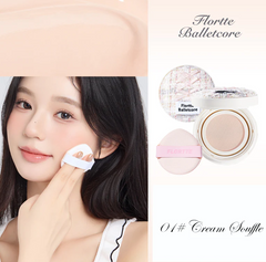 FLORTTE Ballet Veil Purity Cushion Foundation-0l# Cream souffle